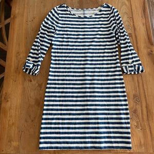 EUC Lilly Pulitzer Dress Navy Stripes